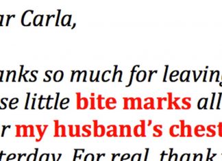 Angry Wife Writes The Best Letter Ever To Husband’s Mistress. This Is Gold.