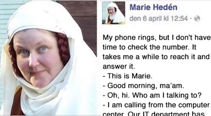 Telephone Scammer Said Her Computer Had A Virus. Her Reply? Perfect!