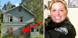 Cop Follows Her Instinct And Enters An Abandoned House. What She Finds Inside? Life-Changing!