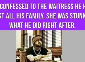 This Man Confessed To The Waitress He Had Lost All His Family. She Was Stunned What He Did Right After.