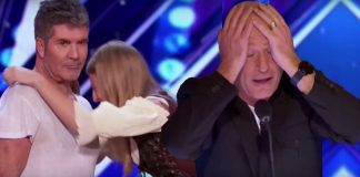 Simon Pleads To Rescue Sarah And Her Dog Hero From The Mean Judges, Go Simon! Simon Cowell Rescues Act From Mean Judges 00nw
