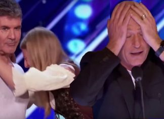 Simon Pleads To Rescue Sarah And Her Dog Hero From The Mean Judges, Go Simon! Simon Cowell Rescues Act From Mean Judges 00nw