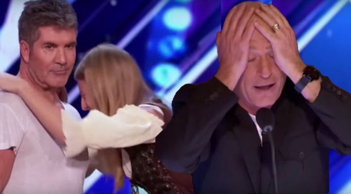 Simon Pleads To Rescue Sarah And Her Dog Hero From The Mean Judges, Go Simon! Simon Cowell Rescues Act From Mean Judges 00nw