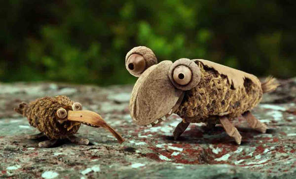 See Amazing Animated French Poem Animals Encourage Snails Celebrate Spring 01